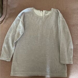 J. Crew Jaspe Tunic Sweater Sweatshirt Top M